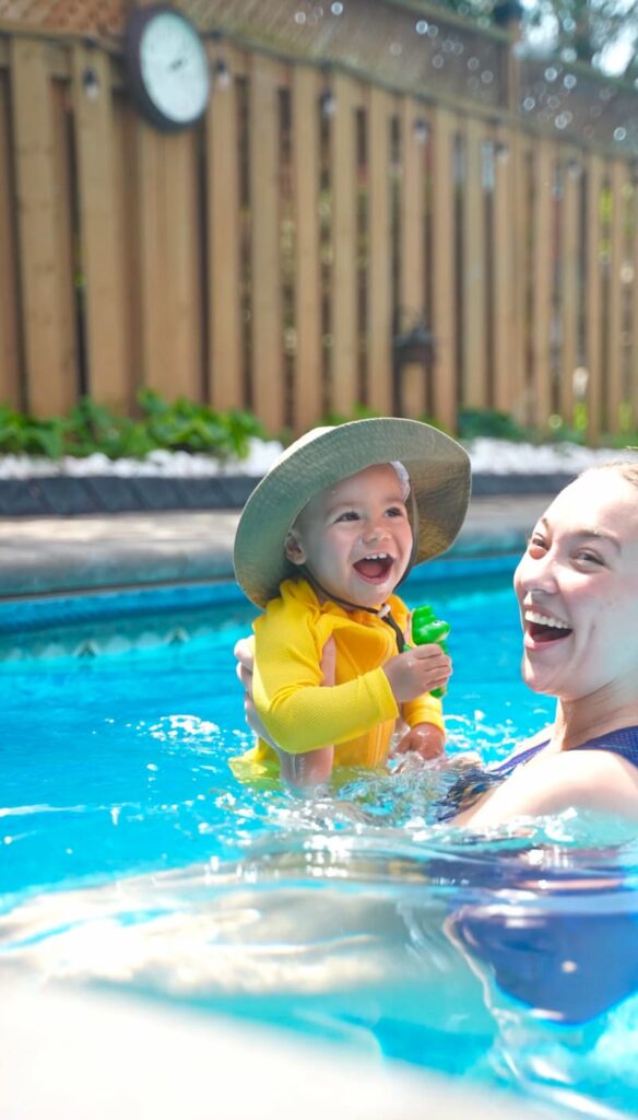 mom & baby swimming lessons